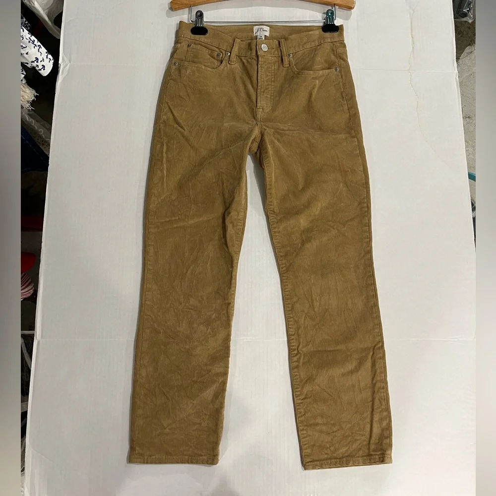 J. CREW VINTAGE SLIM STRAIGHT CORDUROY (179)